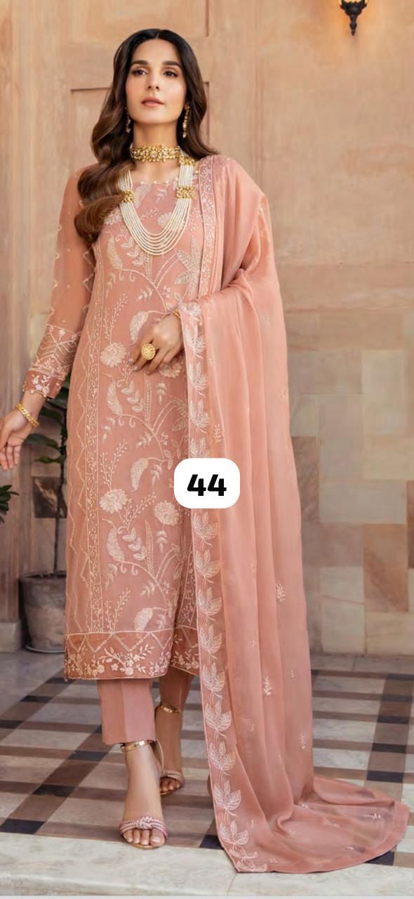 Merakish luxury chiffon dress